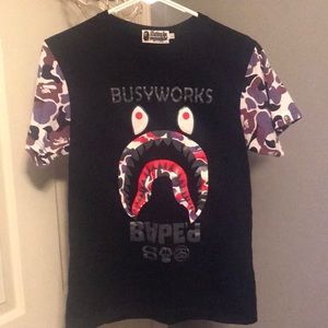 BAPE x Stussy 100% authentic tee